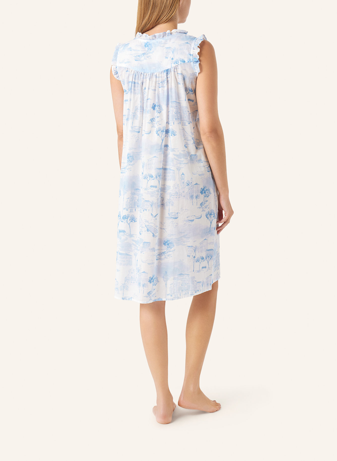 yellamaris Nachthemd: HELLBLAU/ BLAU