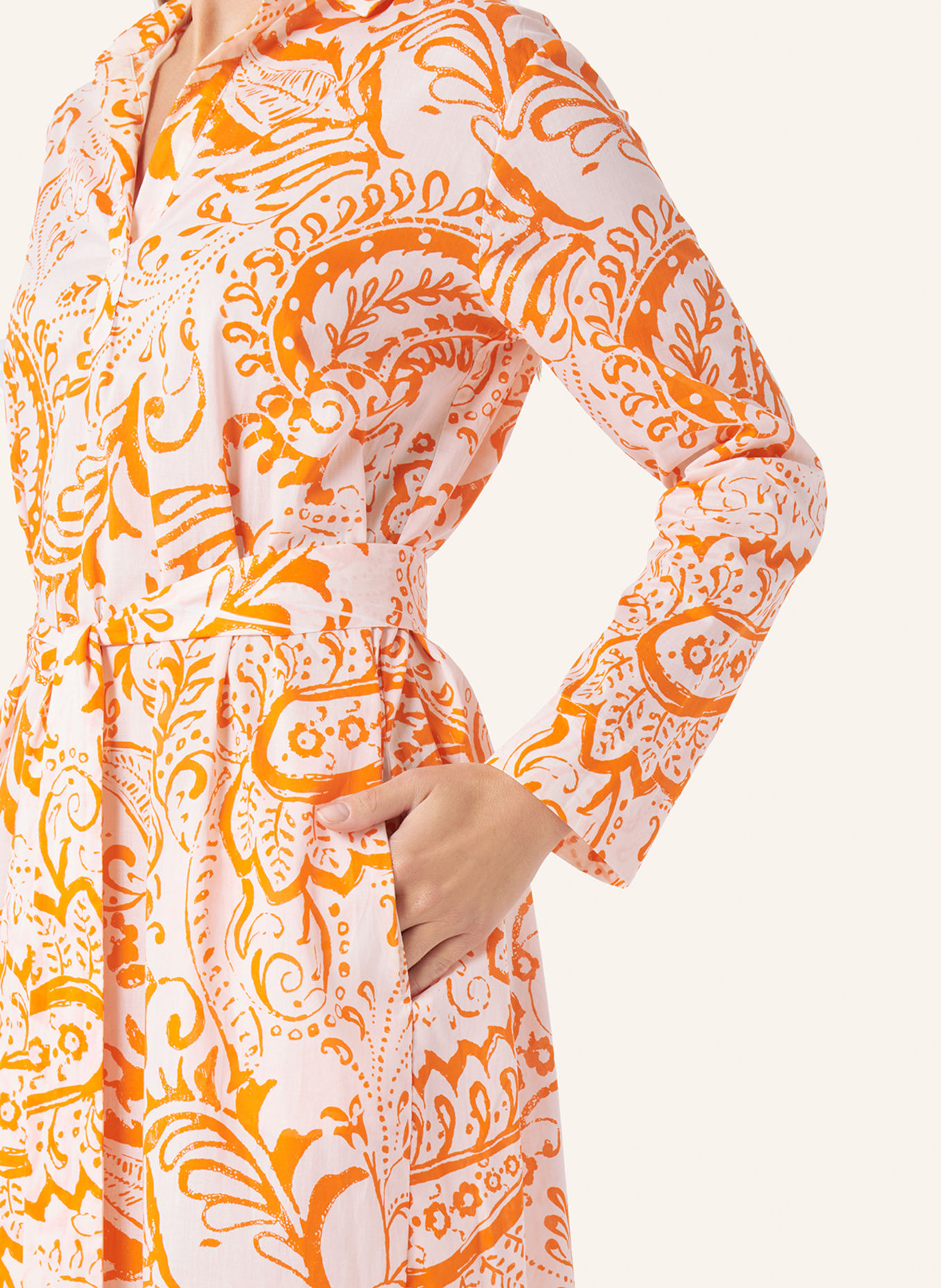 yellamaris Kleid: ORANGE