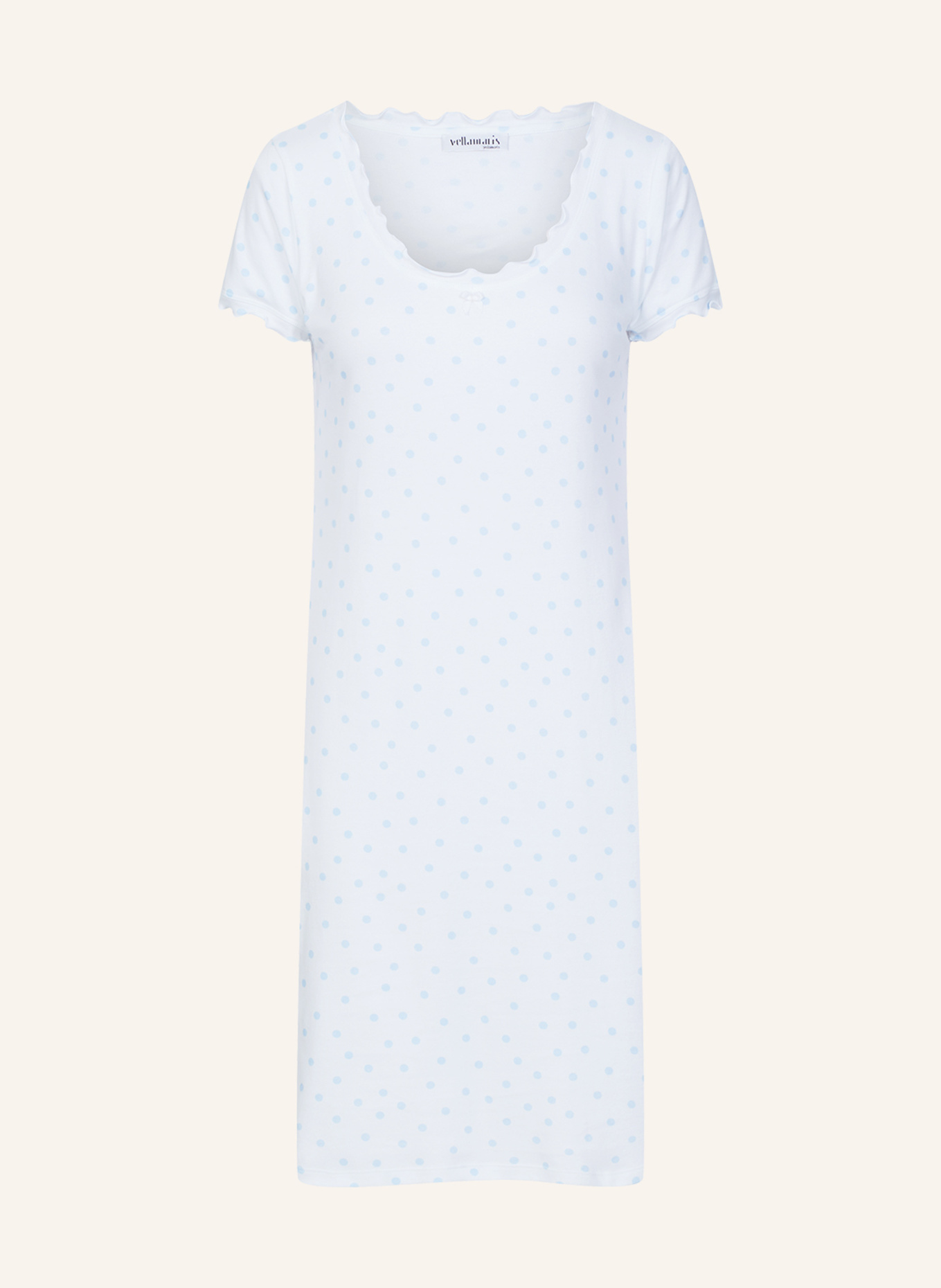 yellamaris Nachthemd: HELLBLAU/ BLAU