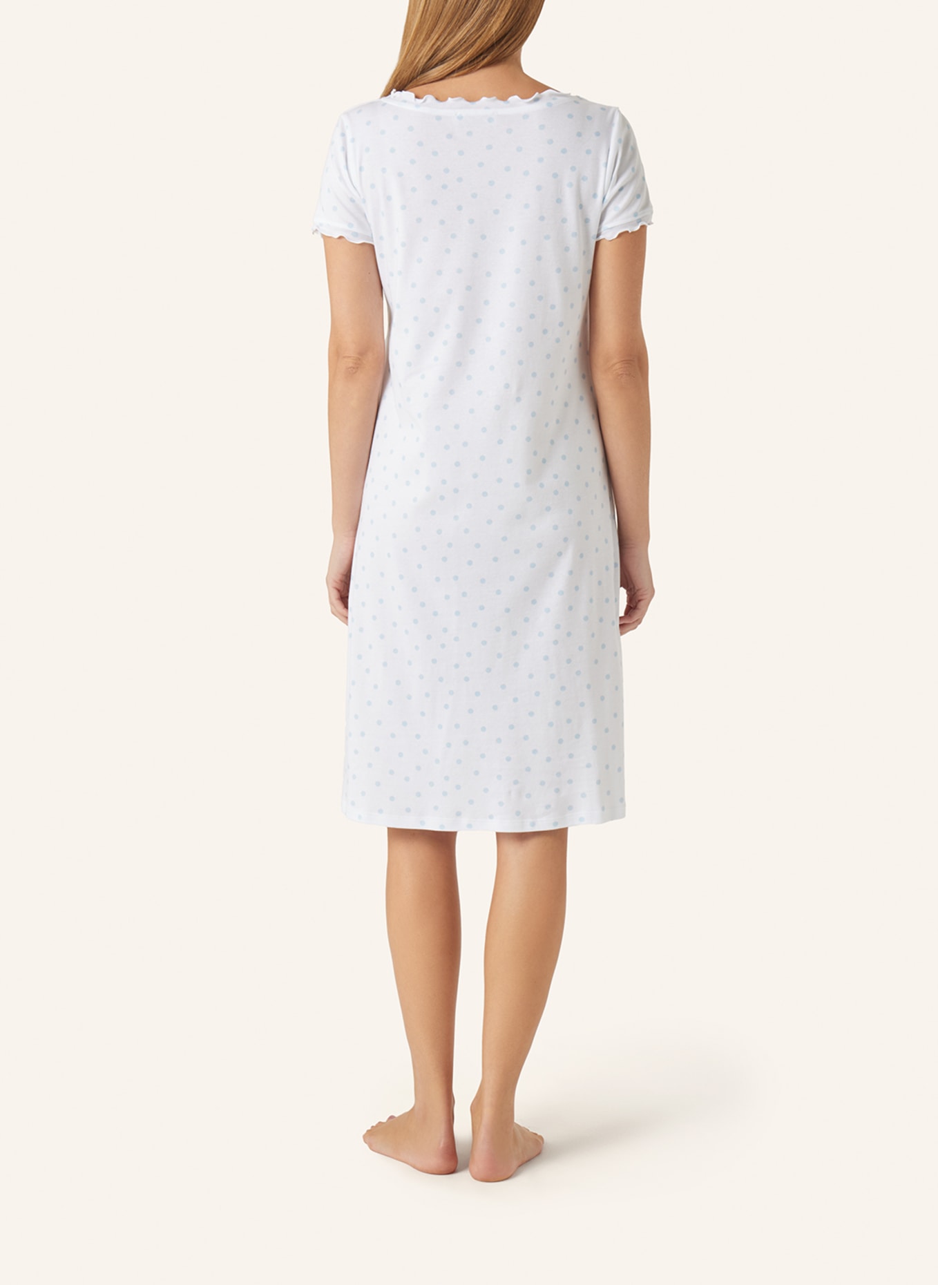 yellamaris Nachthemd: HELLBLAU/ BLAU