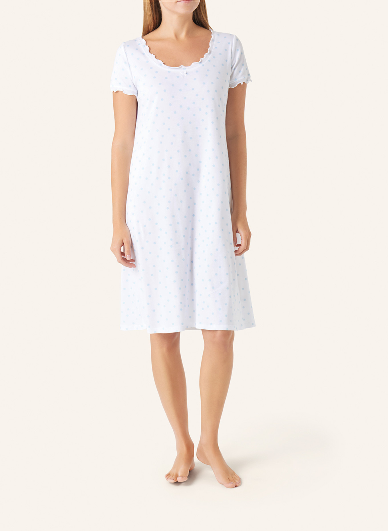 yellamaris Nachthemd: HELLBLAU/ BLAU