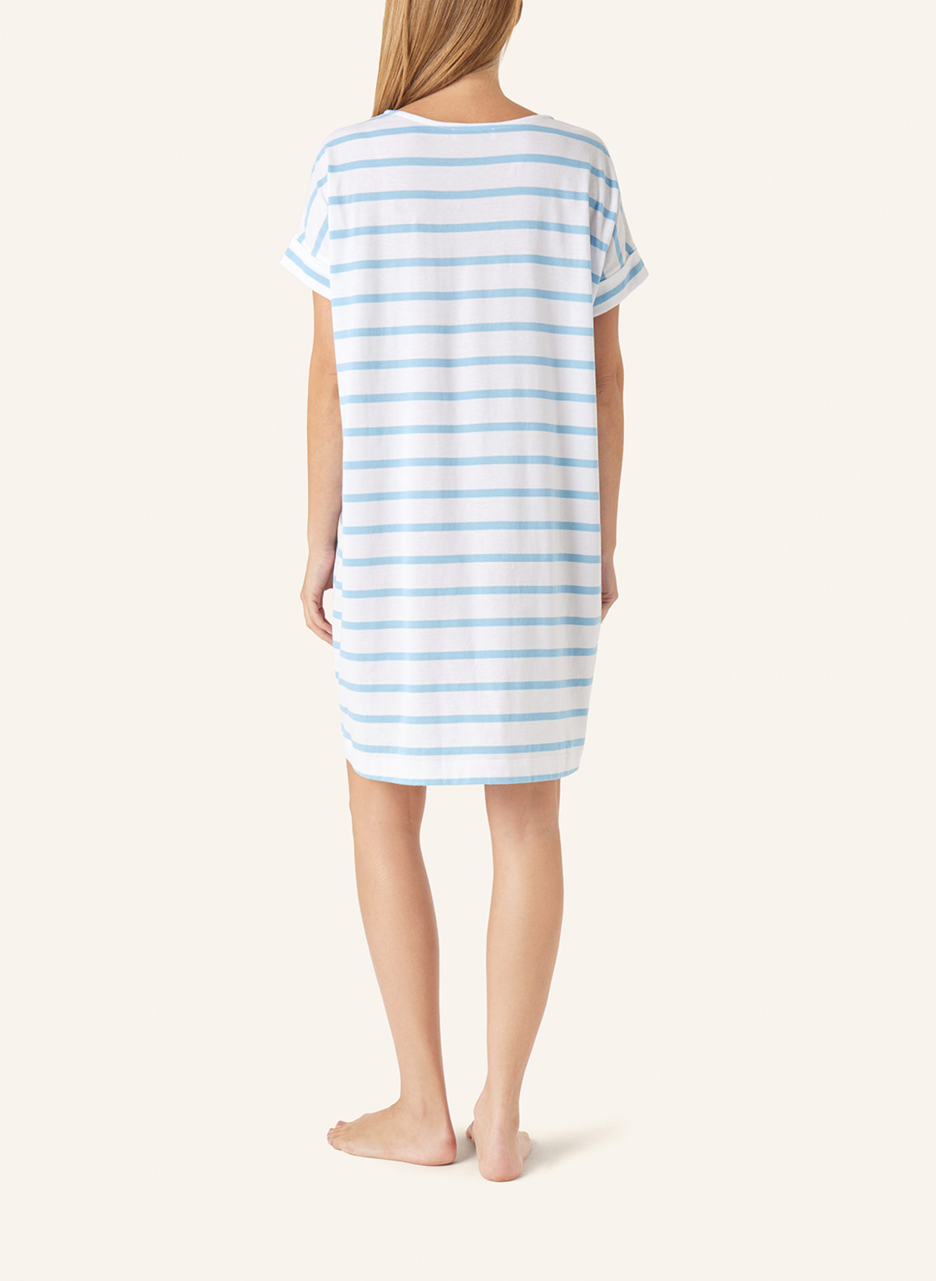 yellamaris Nachthemd: HELLBLAU/ BLAU