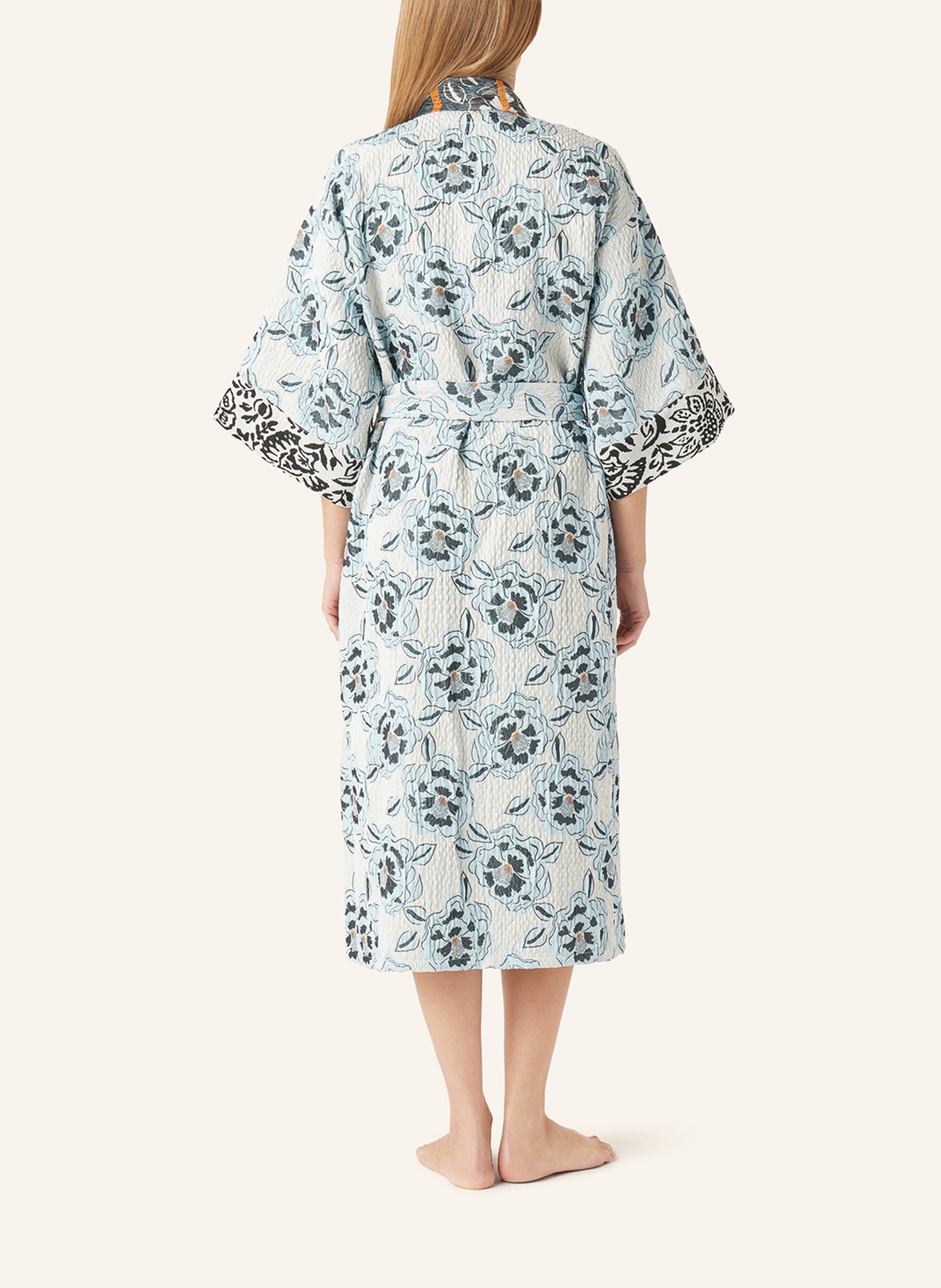 yellamaris Kimono: HELLBLAU/ BLAU