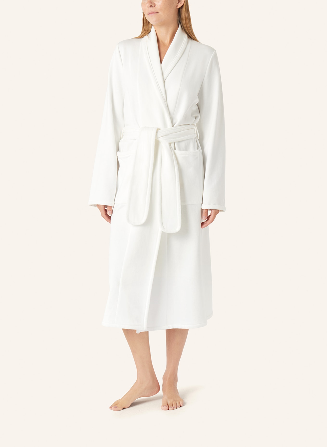 yellamaris Morgenmantel: ECRU