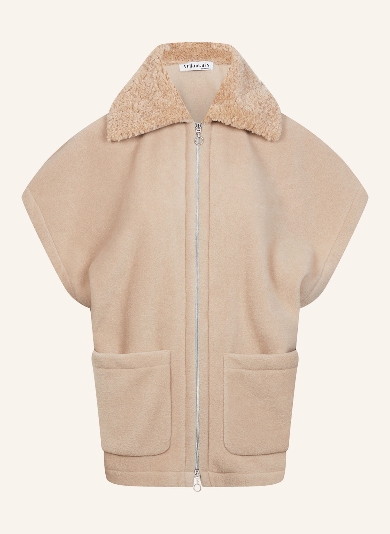 yellamaris Cape: CAMEL/ BEIGE