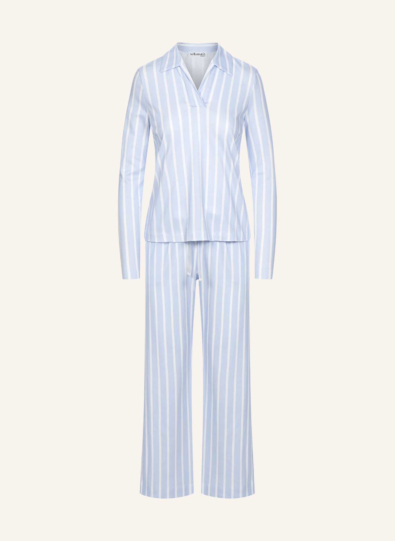 yellamaris Pyjama: HELLBLAU / BLAU