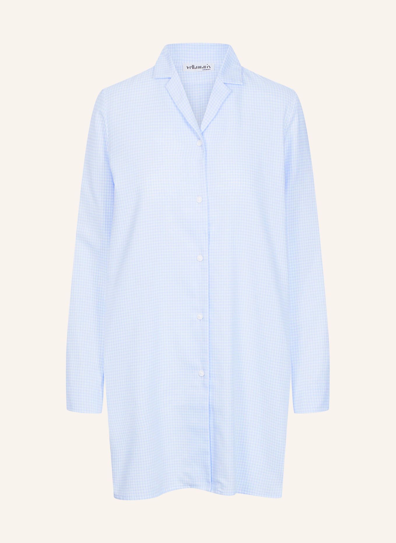 yellamaris Night dress: LIGHT BLUE / BLUE