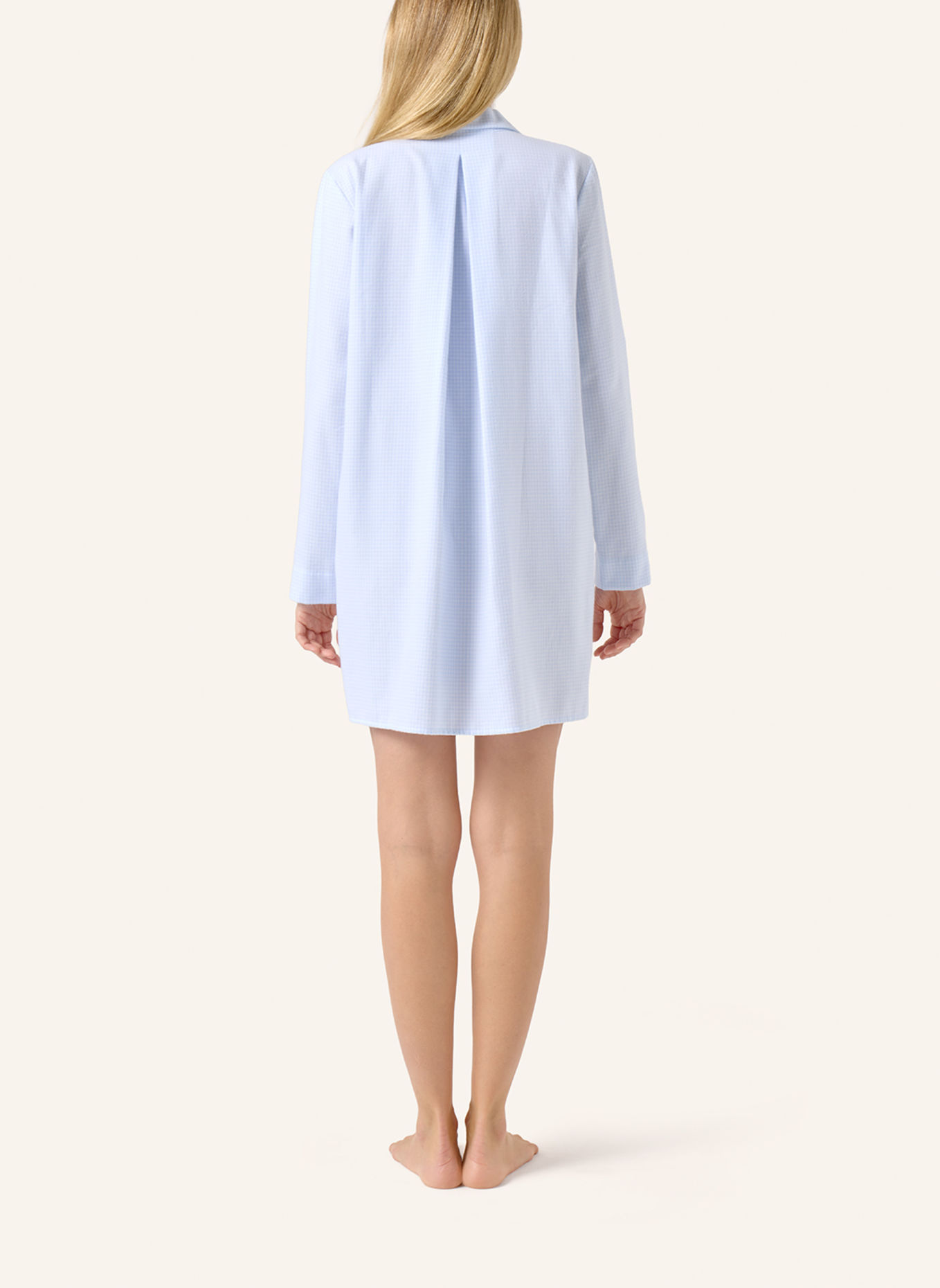 yellamaris Night dress: LIGHT BLUE / BLUE