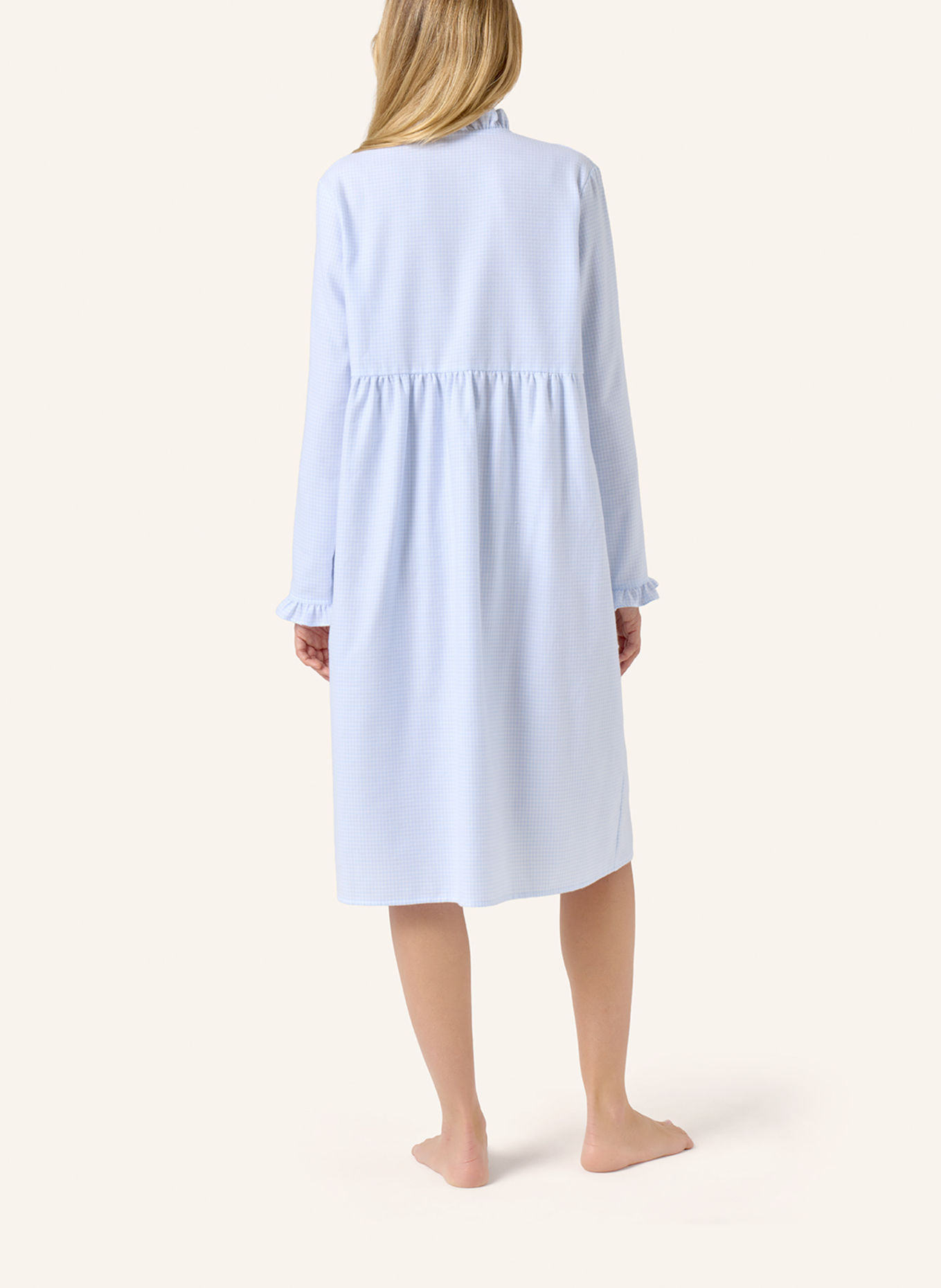 yellamaris Night dress: LIGHT BLUE / BLUE