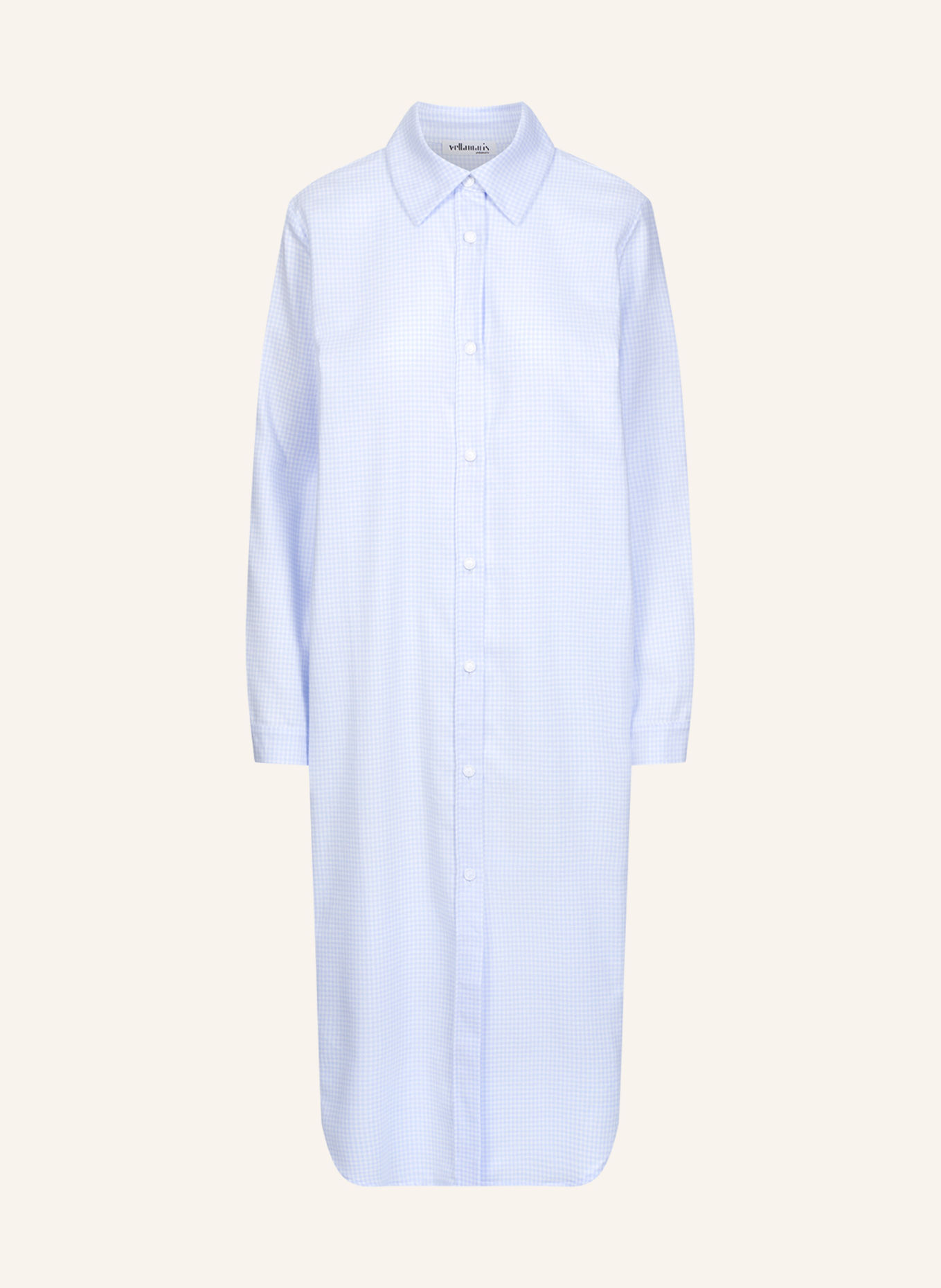 yellamaris Night dress: LIGHT BLUE / BLUE