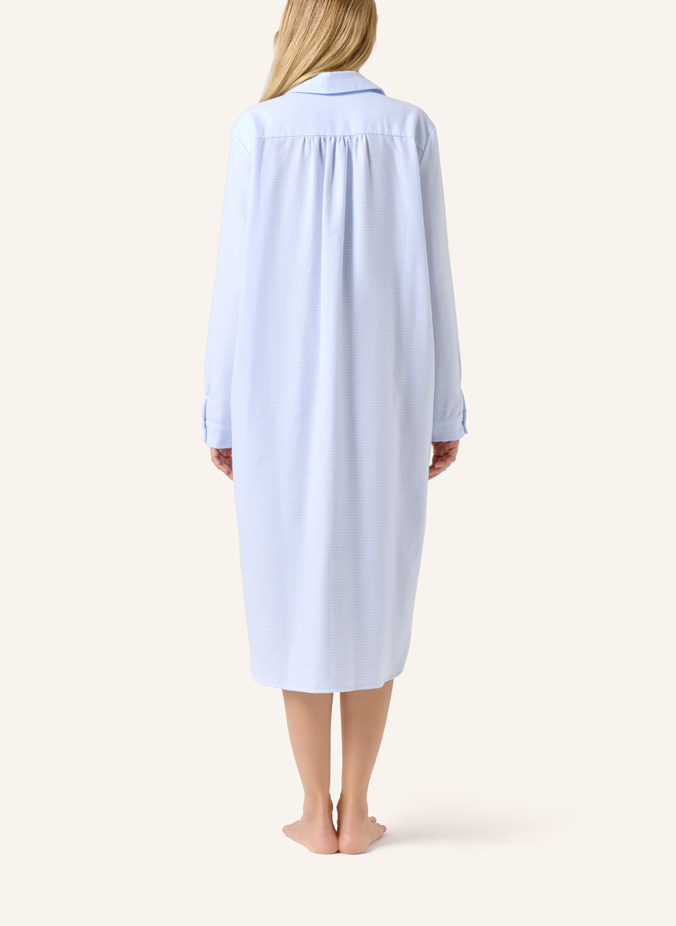 yellamaris Night dress: LIGHT BLUE / BLUE