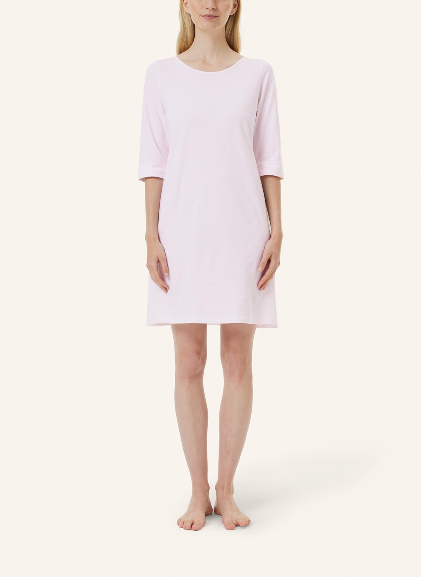 yellamaris Nachthemd mit 3/4 Arm: ALTROSA/ ROSA/ ROSÉ