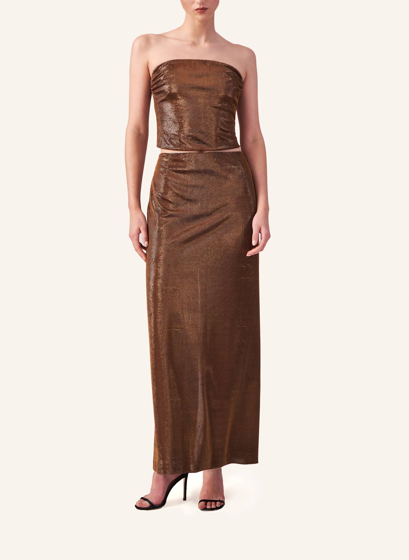 Helene Galwas Bustier HADICE: BRAUN