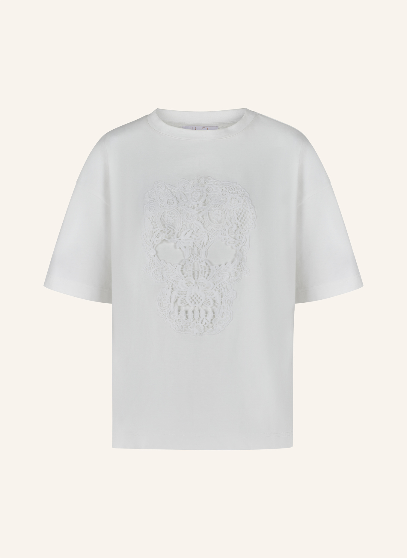 Helene Galwas Oversize T-Shirt LINDA: WEISS