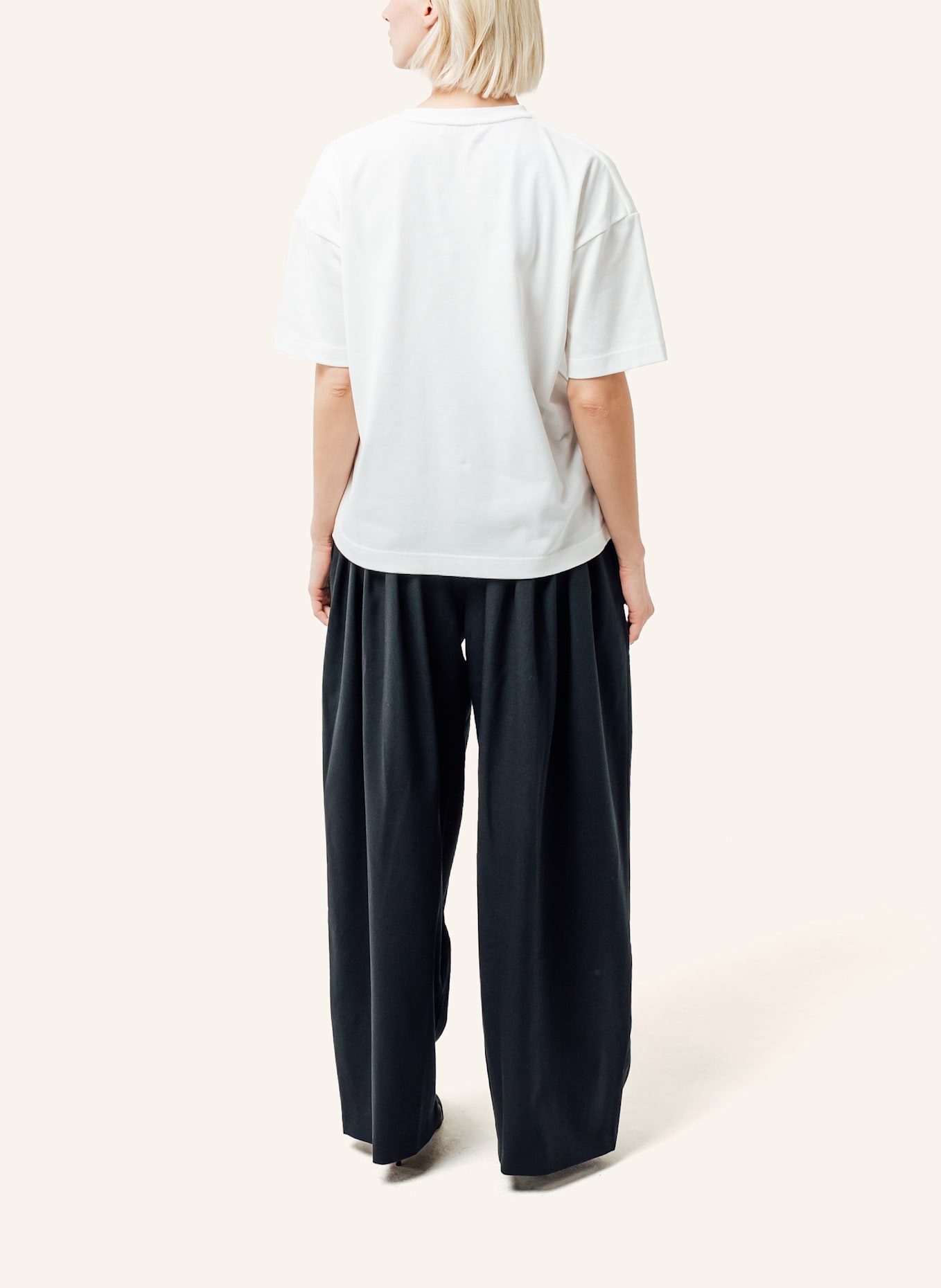 Helene Galwas Oversize T-Shirt LINDA: WEISS