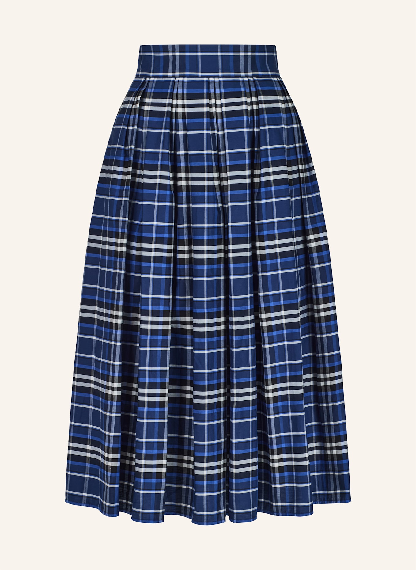 Helene Galwas Ausgestellter Midirock LIL: BLAU