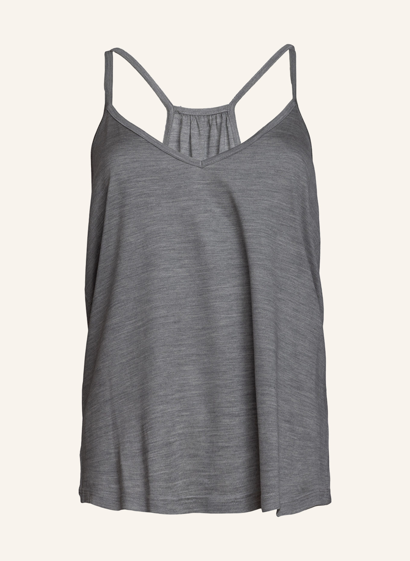 Helene Galwas Tragertop aus Seidenjersey ILARIA: GRAU