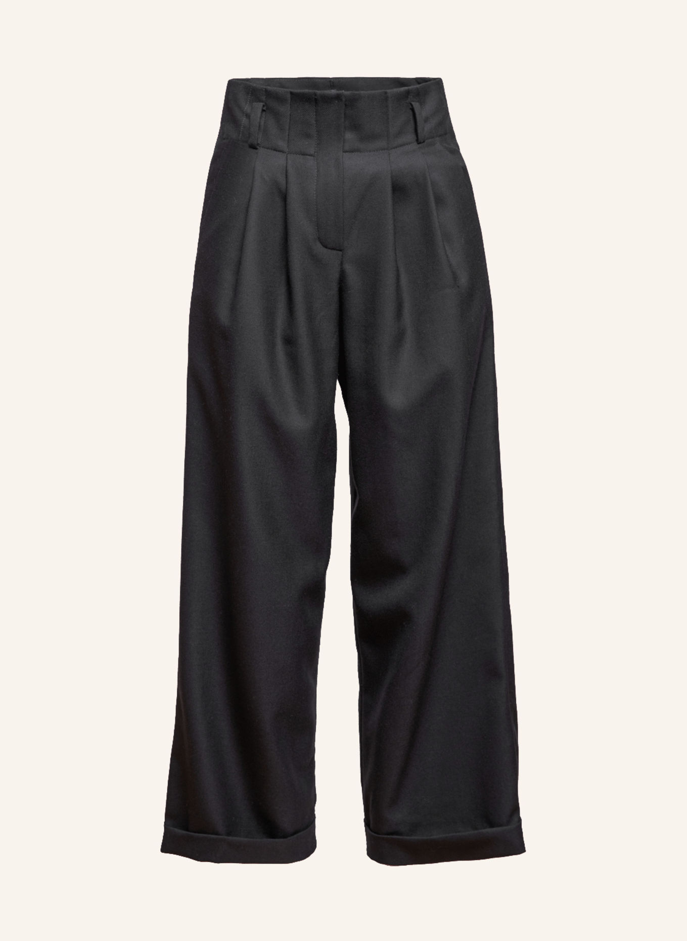 Helene Galwas Culotte aus Wolle ELLI: SCHWARZ