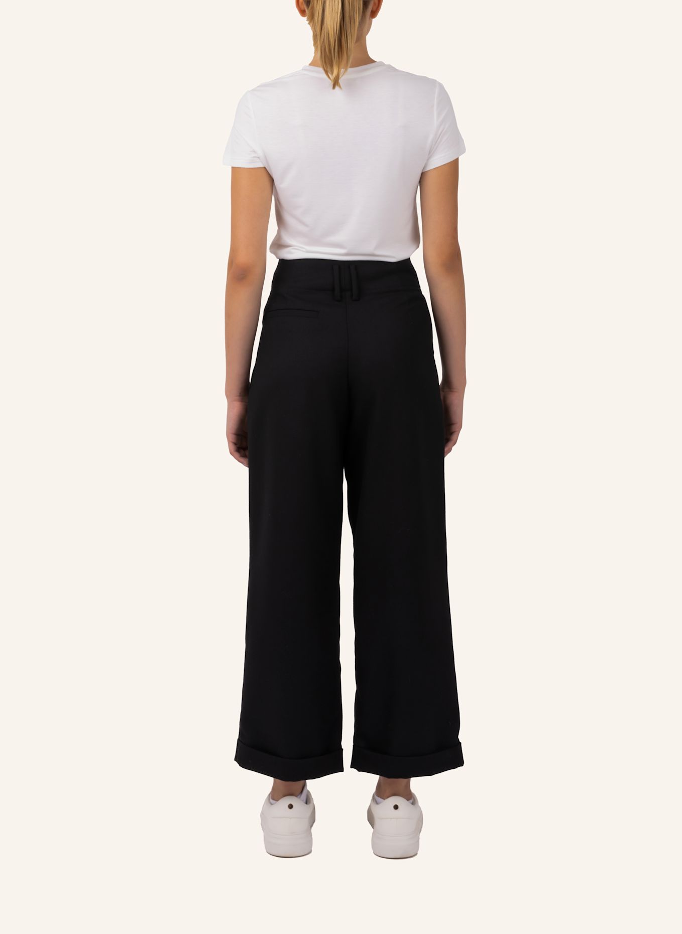 Helene Galwas Culotte aus Wolle ELLI: SCHWARZ