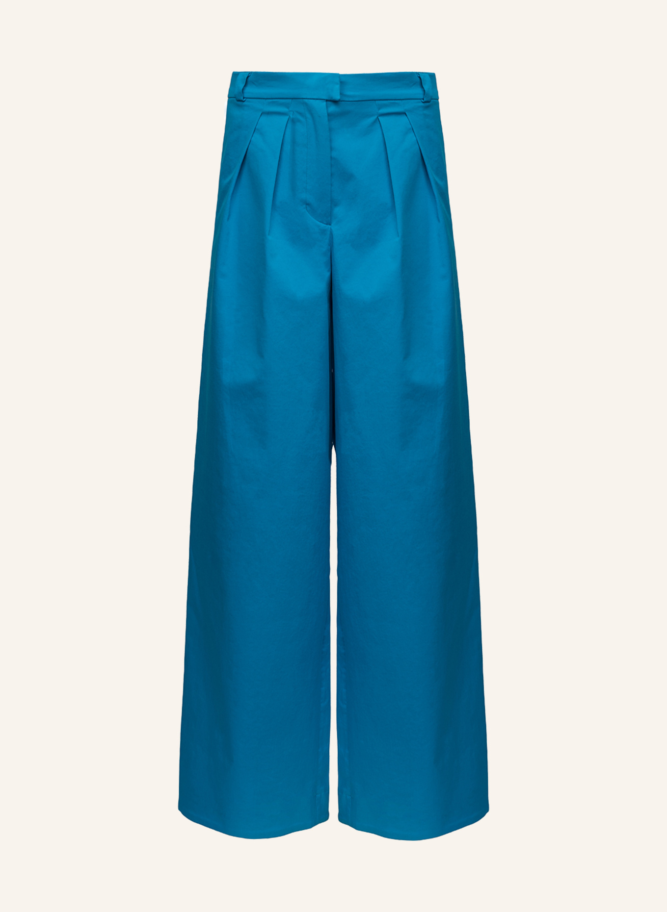 Helene Galwas Hose aus Baumwolle IRENA: HELLBLAU