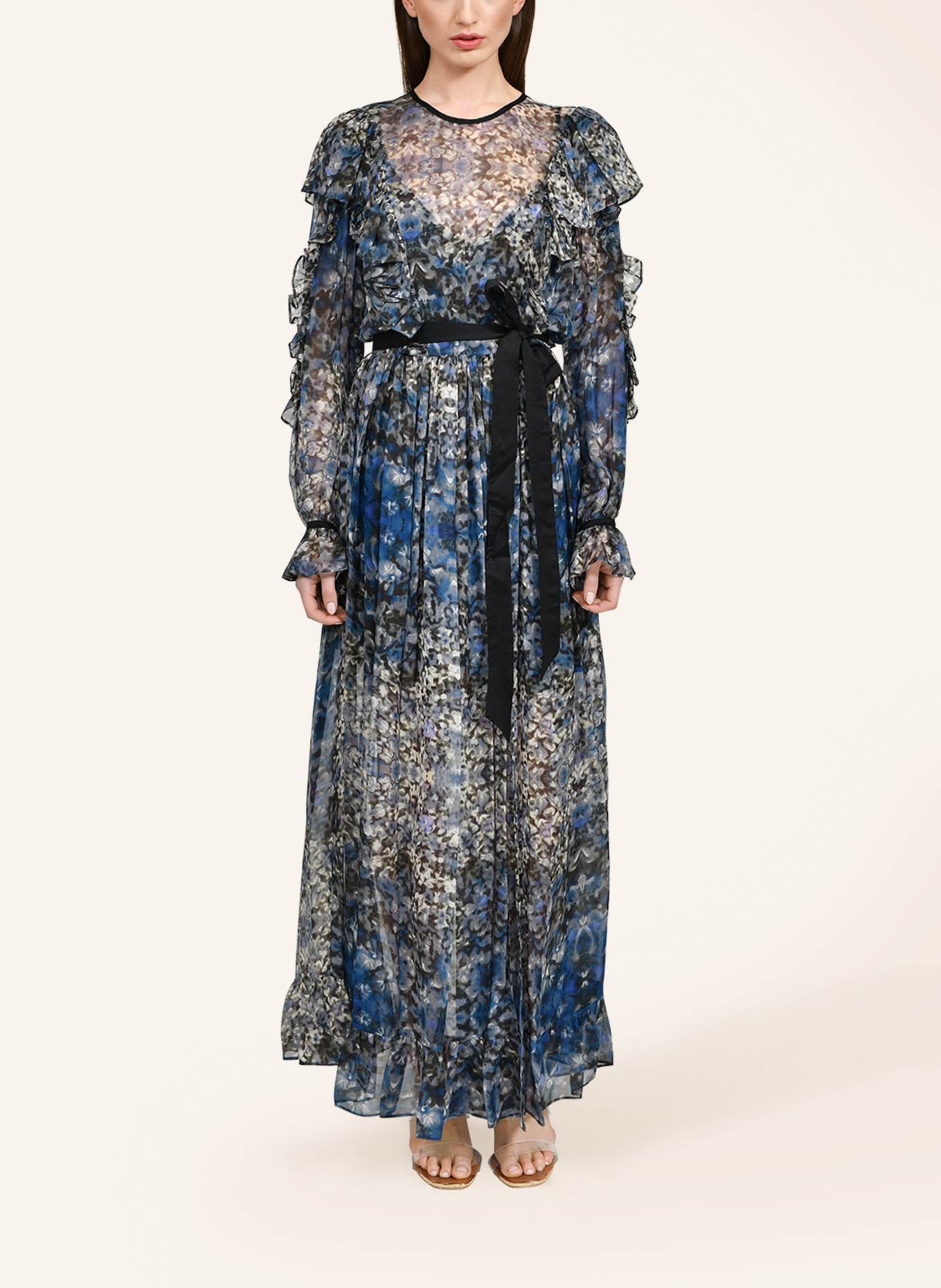 Helene Galwas Seidenkleid BECKY: BLAU