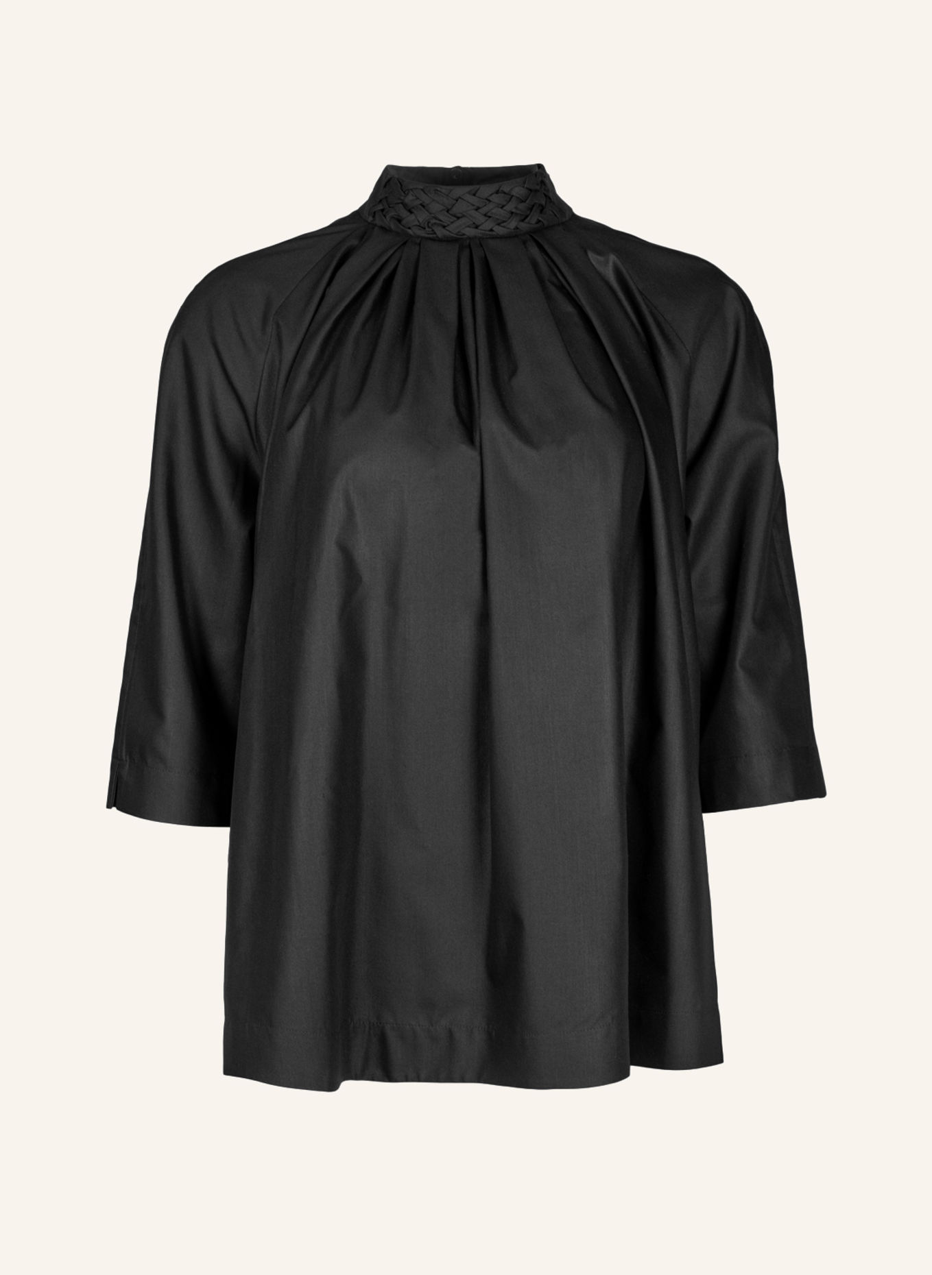 Helene Galwas Bluse aus Baumwolle EMILY: SCHWARZ