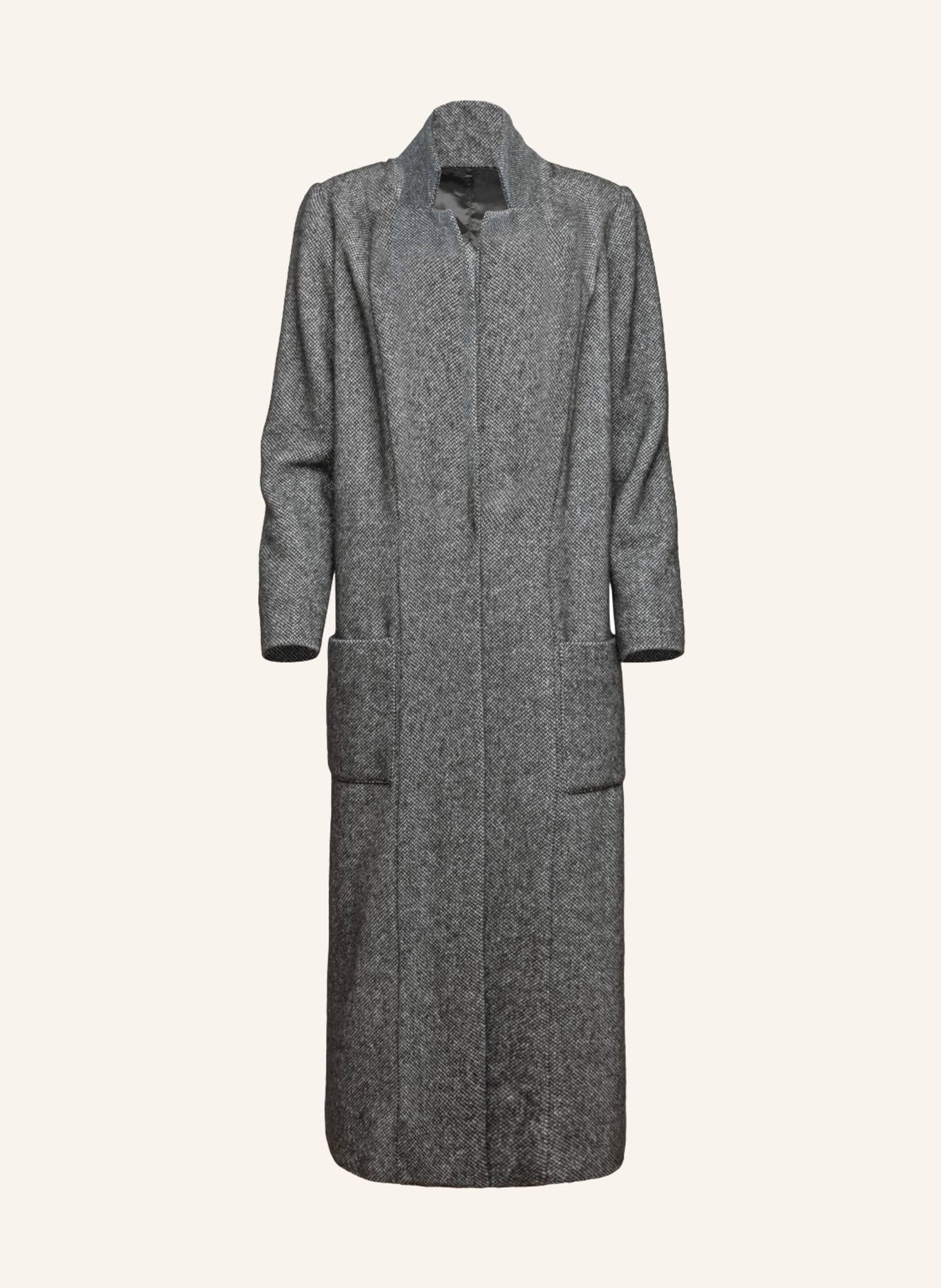 Helene Galwas Wollmantel EDITH: GRAU