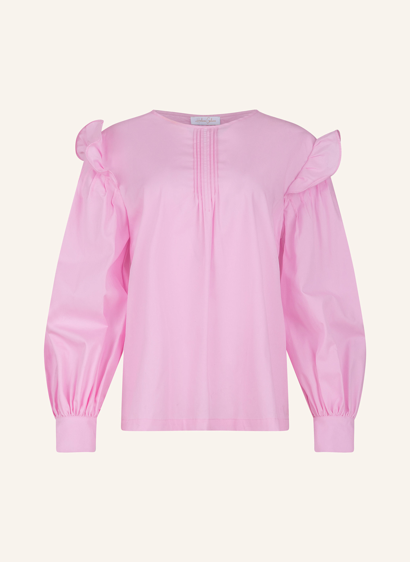 Helene Galwas Bluse aus Baumwolle ILSA: ROSA