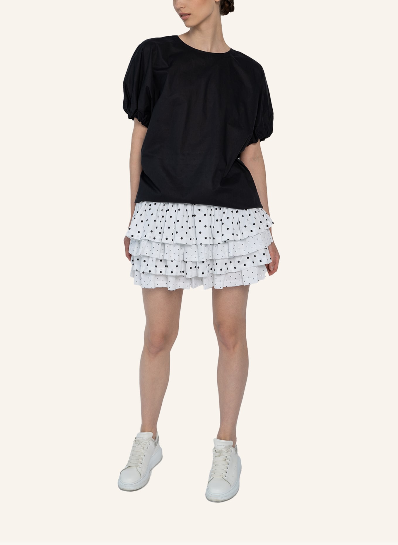 Helene Galwas Bluse GIO: SCHWARZ