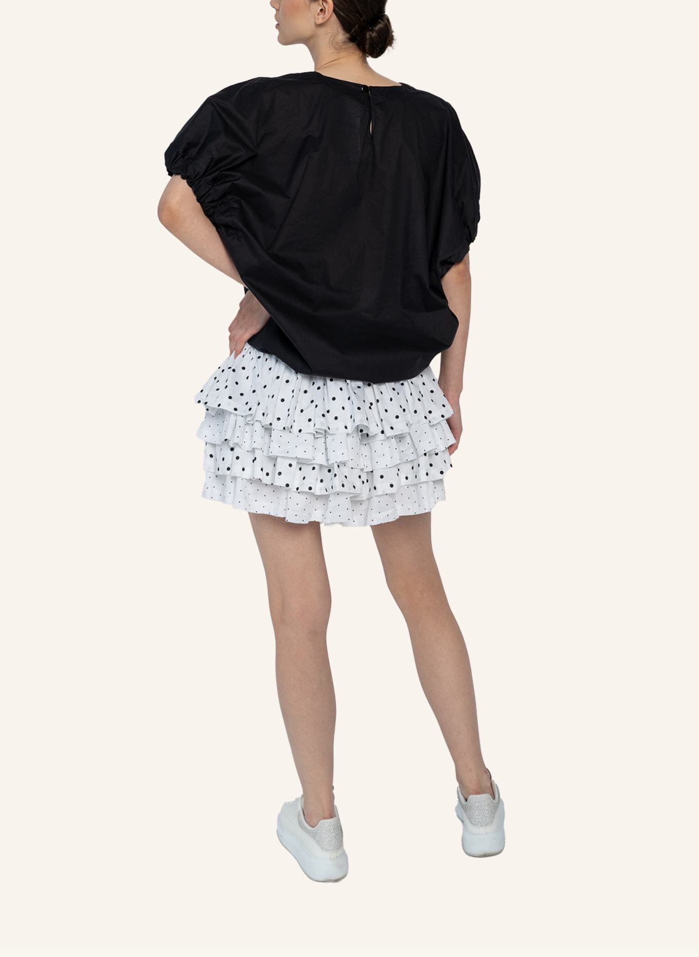 Helene Galwas Bluse GIO: SCHWARZ