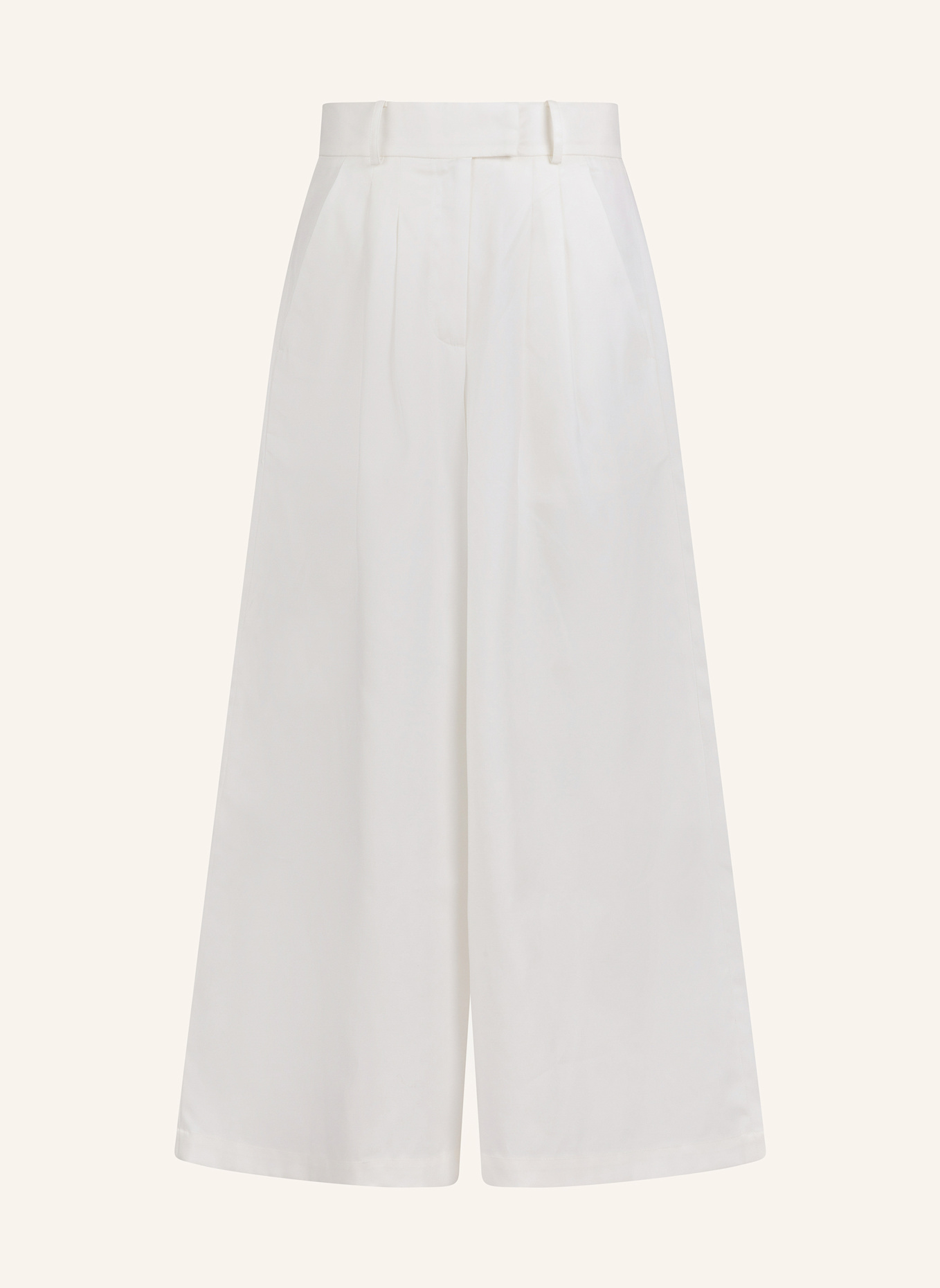 Helene Galwas Hochbund Culotte aus festem Lyocell IMMA: WEISS