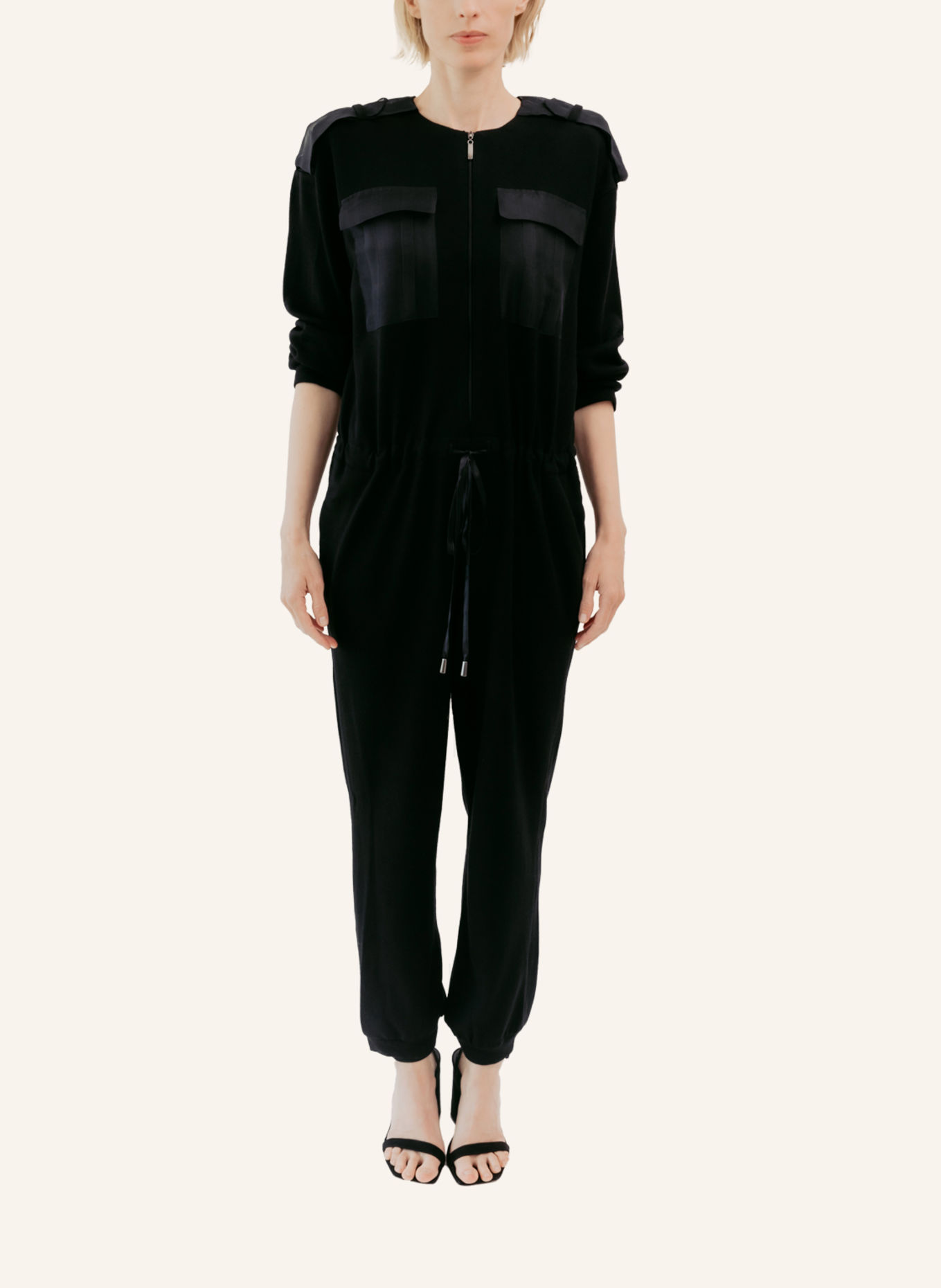 Helene Galwas Jumpsuits CLARA: SCHWARZ