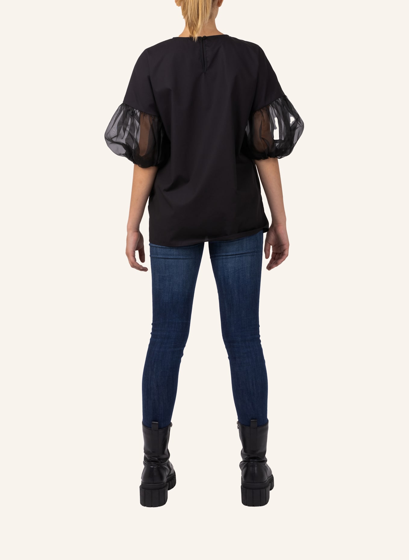 Helene Galwas Bluse GABY: SCHWARZ