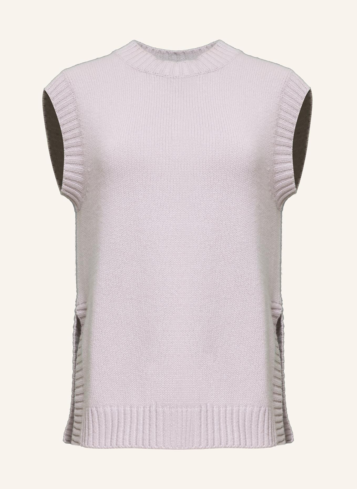 Helene Galwas Pullover, Pullunder HAFIDA: HELLBRAUN