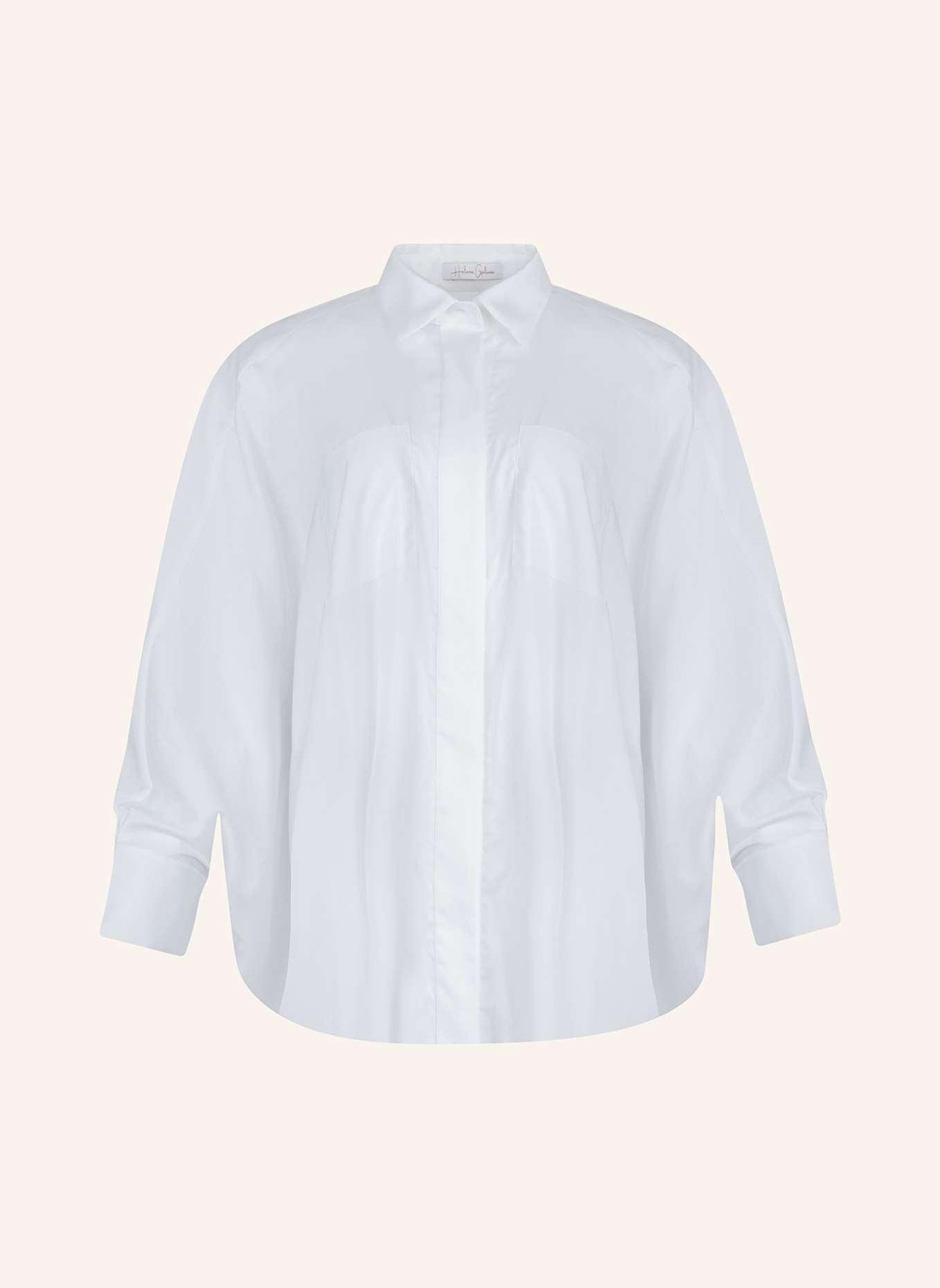Helene Galwas Oversize Bluse KLARA: WEISS