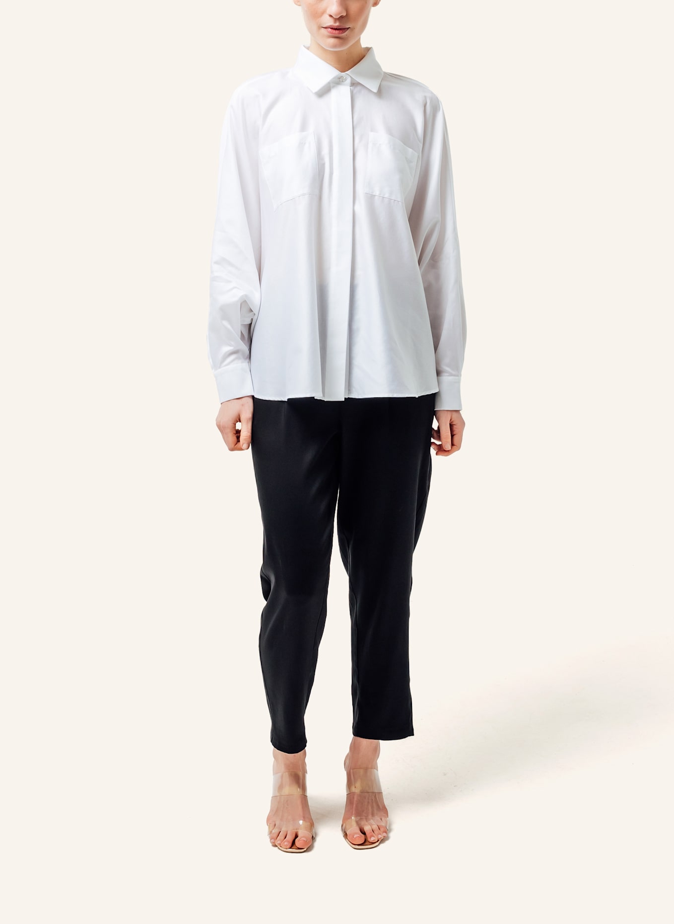 Helene Galwas Oversize Bluse KLARA: WEISS