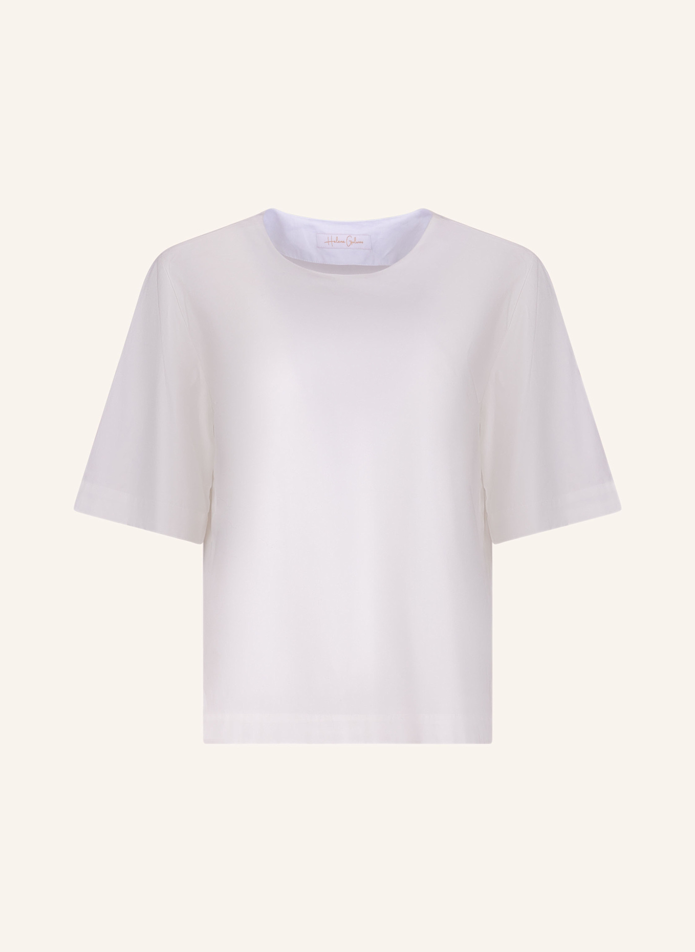 Helene Galwas Bluse aus Baumwolle IDUNA: WEISS