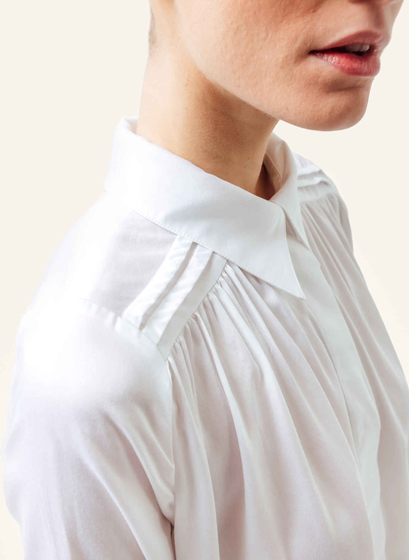 Helene Galwas Minihemdkleid KOKORAH: WEISS