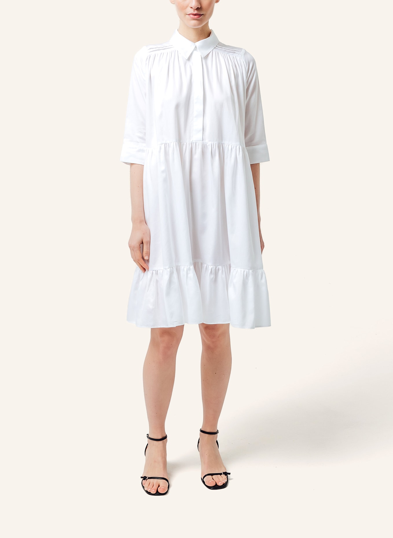 Helene Galwas Minihemdkleid KOKORAH: WEISS