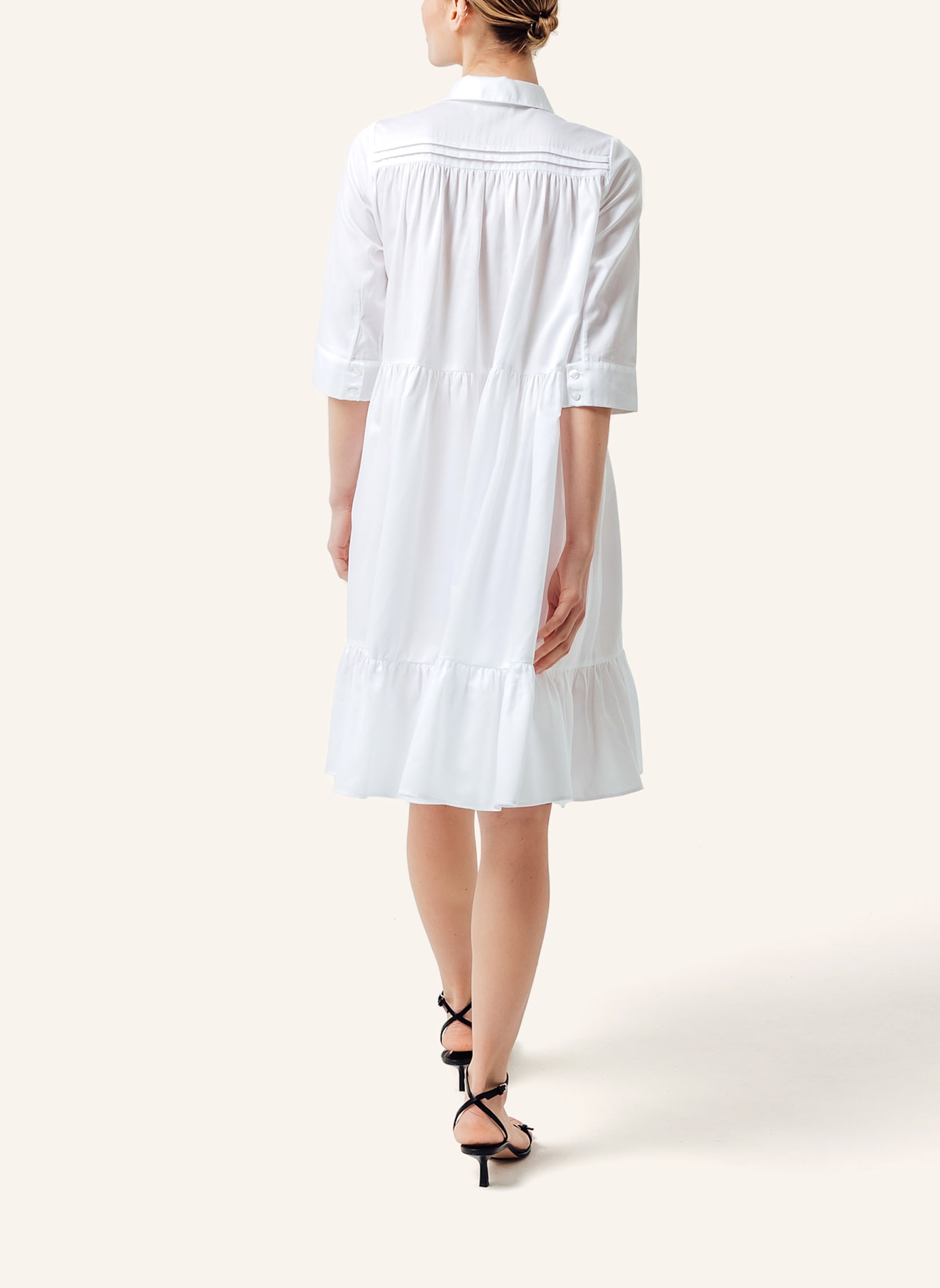 Helene Galwas Minihemdkleid KOKORAH: WEISS