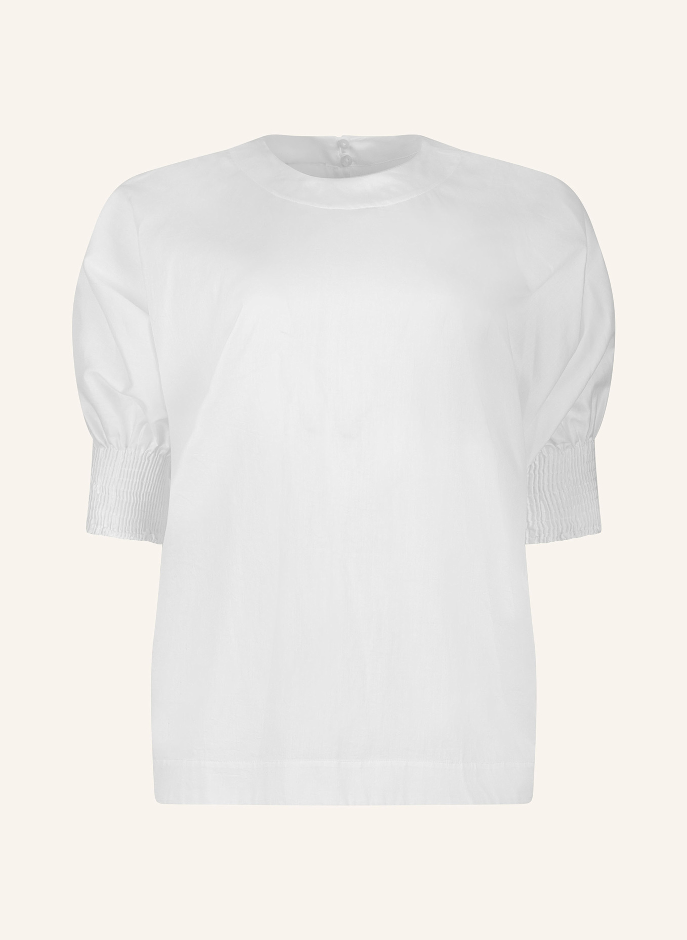 Helene Galwas Bluse aus Baumwolle ILDIKO: WEISS