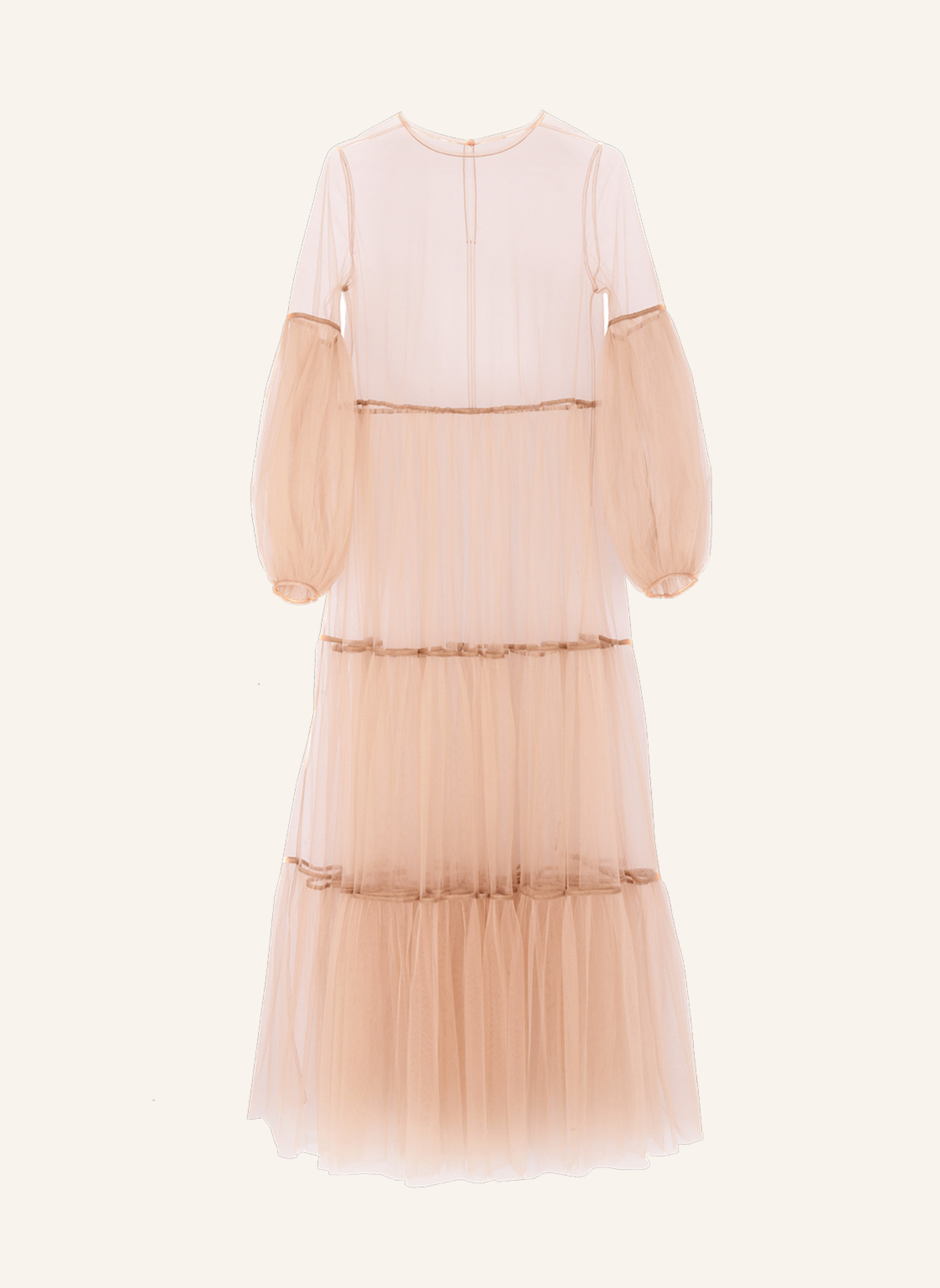 Helene Galwas Netzkleid ALENA: NUDE