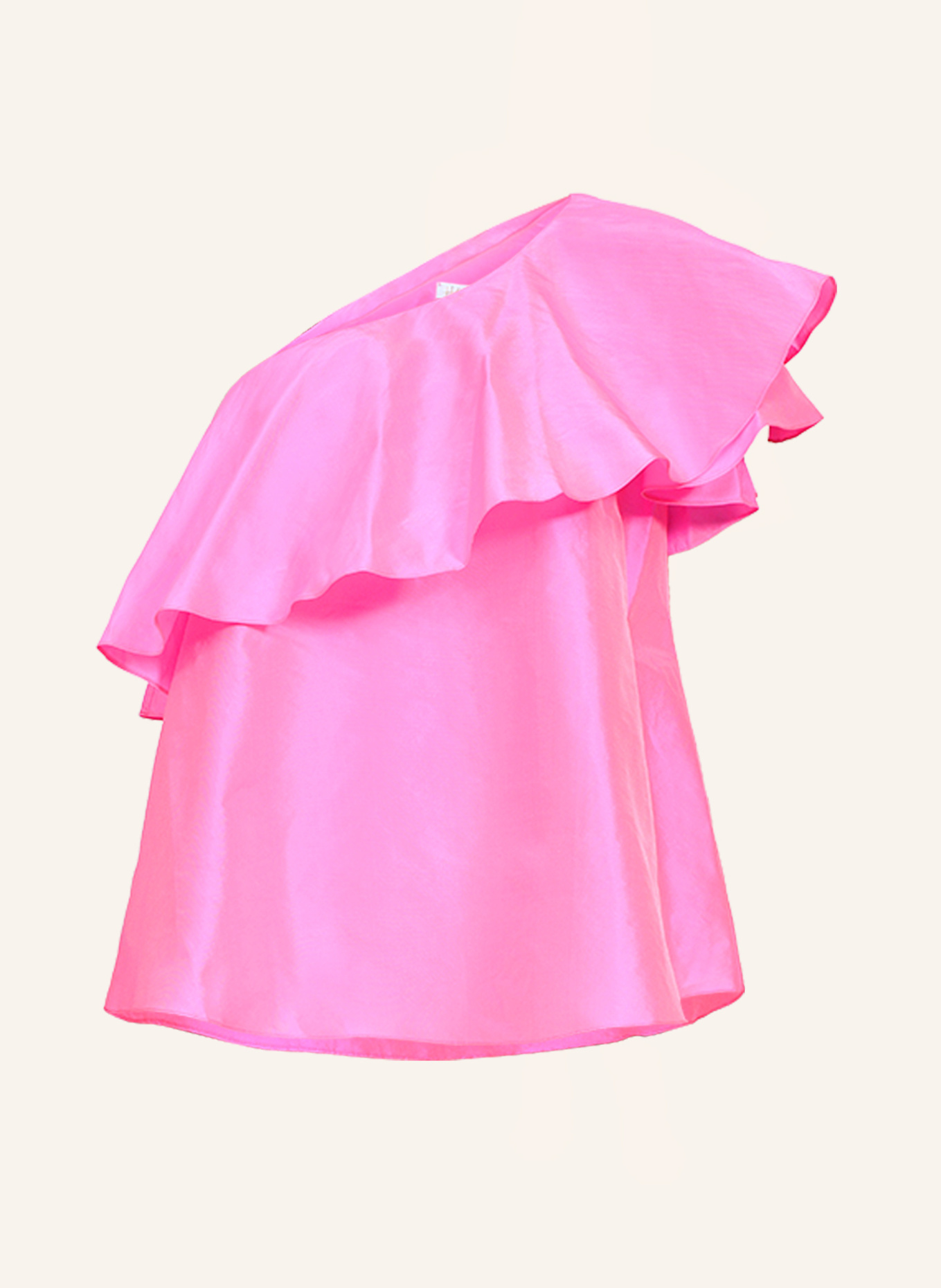 Helene Galwas One-Shoulder Top FENJA: PINK