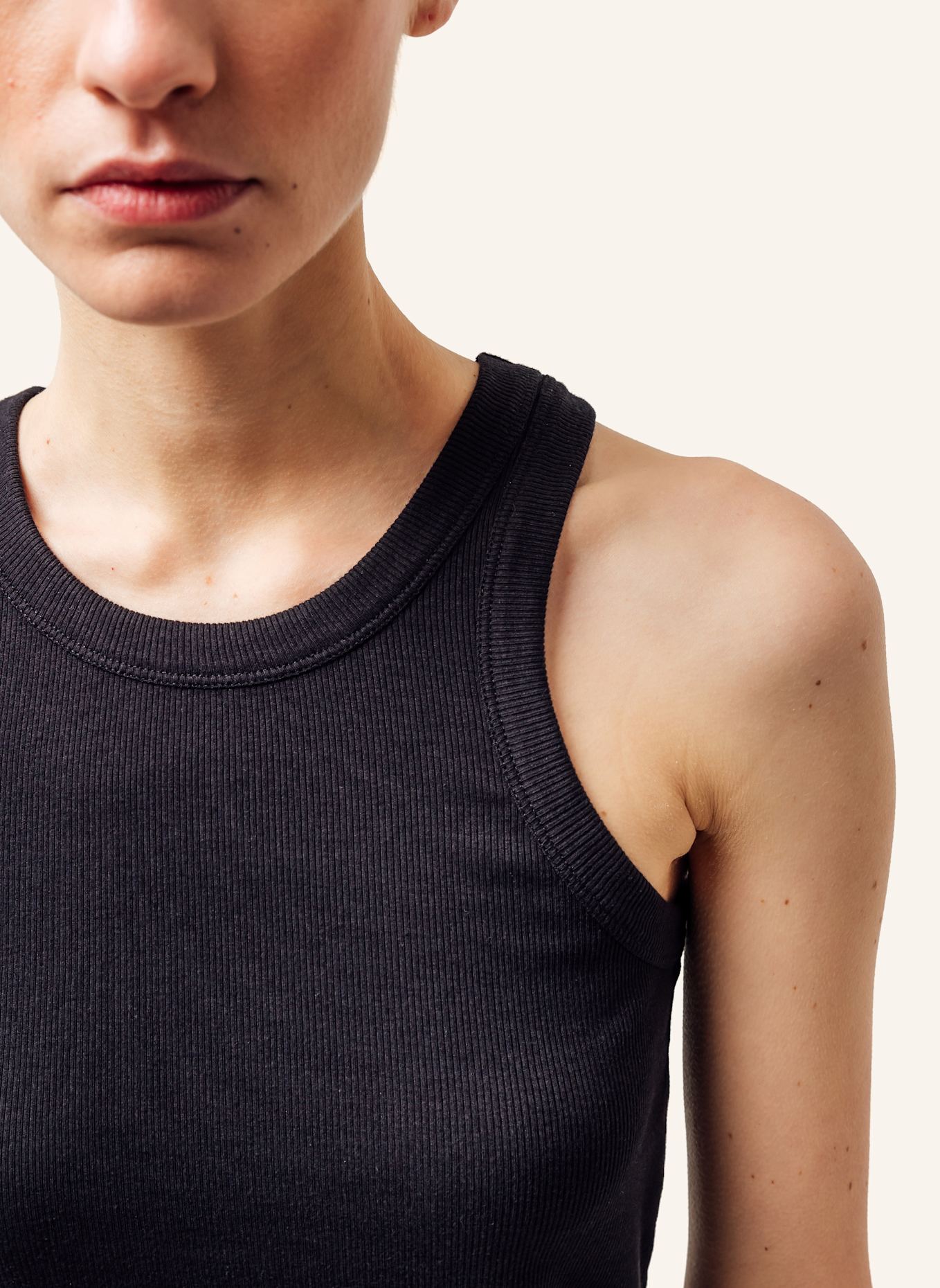 Helene Galwas Top KADER: SCHWARZ