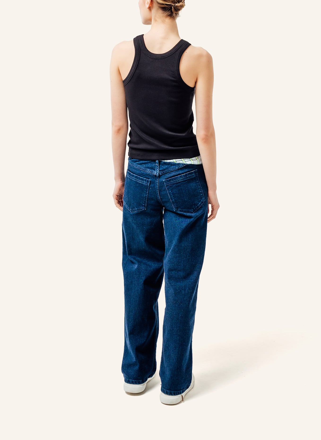 Helene Galwas Top KADER: SCHWARZ