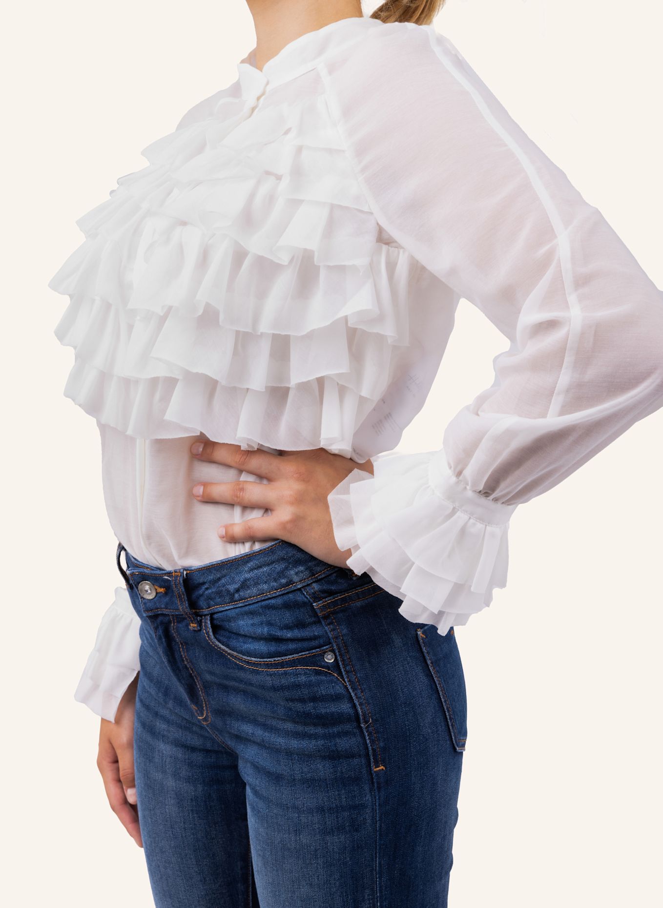 Helene Galwas Bluse DEBRA: WEISS