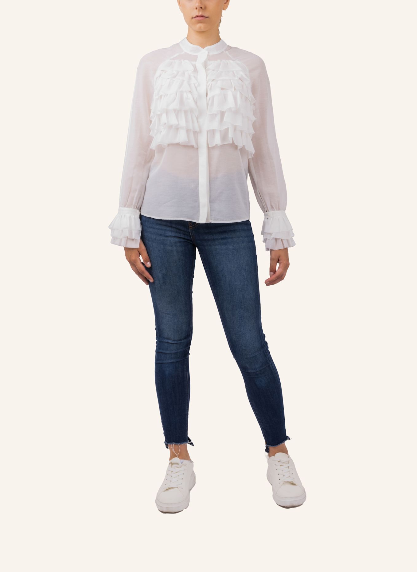 Helene Galwas Bluse DEBRA: WEISS