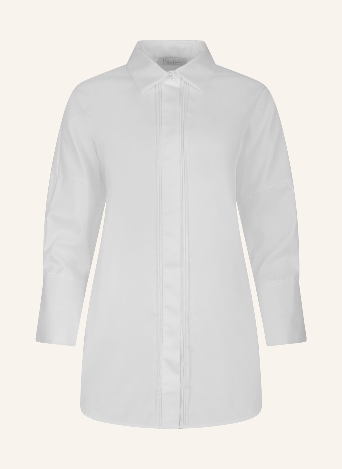 Helene Galwas Bluse aus Baumwolle EMANARE: WEISS