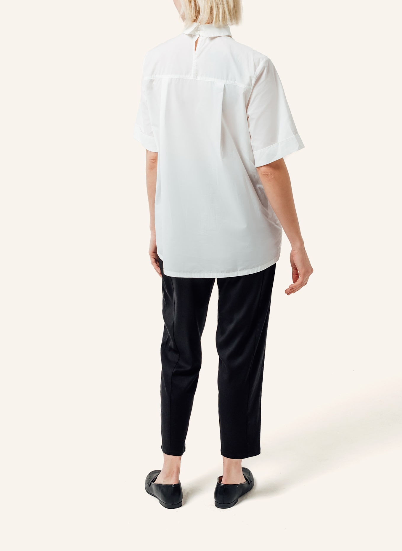 Helene Galwas Bluse aus Baumwolle FAYRE: WEISS