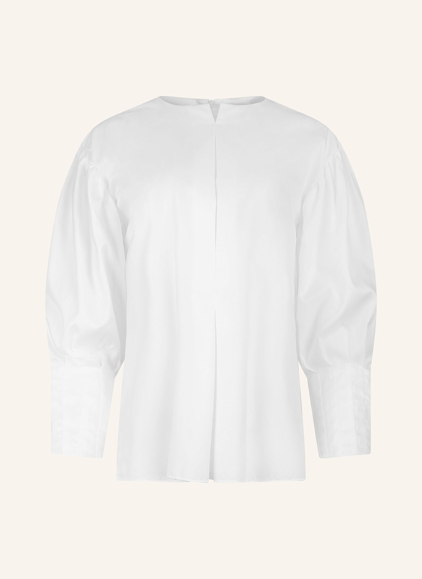 Helene Galwas Bluse aus Baumwolle EDELFARE: WEISS